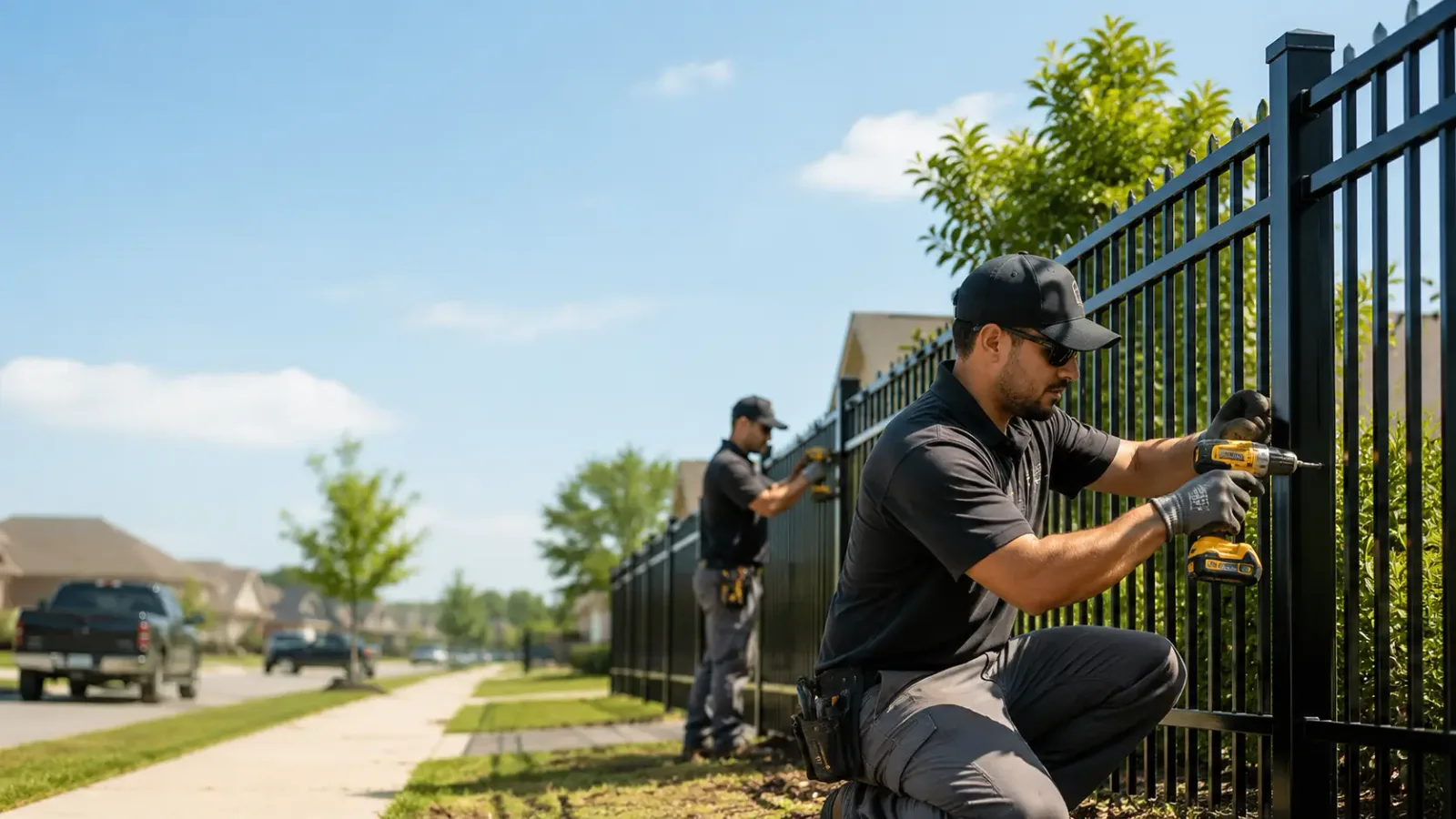 Metal Fence Installation in Sparta, WI